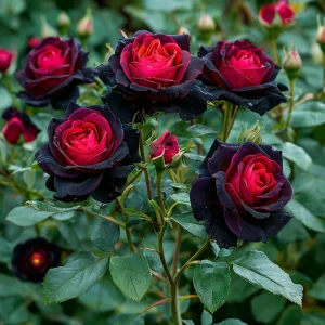 Роза Тень Феникса купить по цене от 402р. в интернет-магазине «Посадика» с доставкой почтой в в Нолинске и по всей России – [изображение №1].